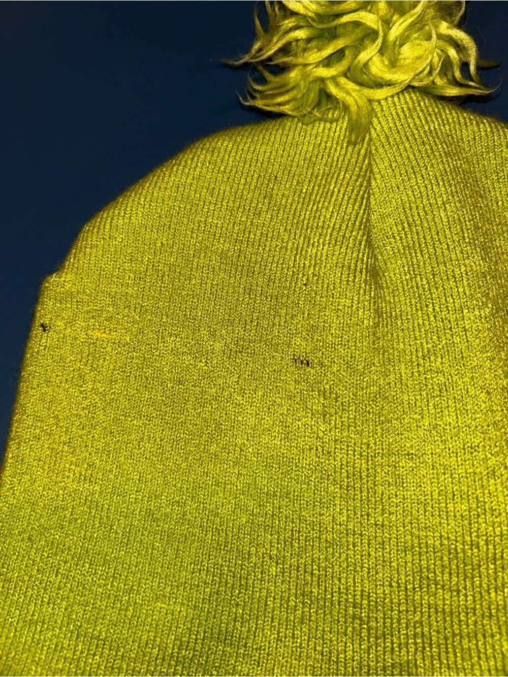 Dr. Seuss Grinch Green Knit Pom-Pom Earflap Hat